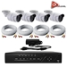 AceLevel 8 Channel HD AHD DVR Kit with 4 x 720p Night Vision Weatherproof Bullet Cameras and 1TB - SET-DVR-8CH3-TYA-4B